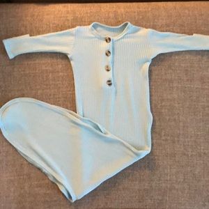 Lou Lou & Co. ‘Oliver’ ribbed knotted gown